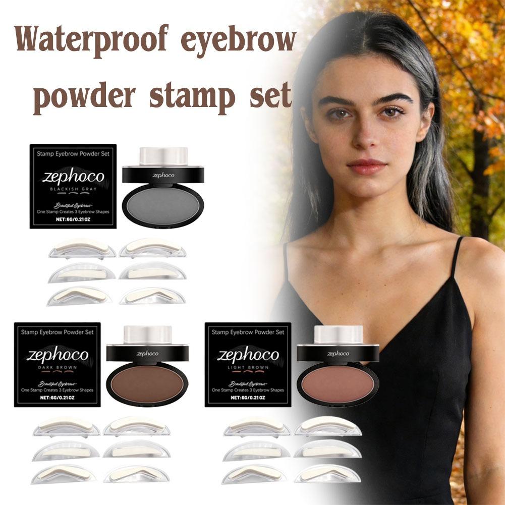 Beauty Mark Makeup - Kit de Pó para Sobrancelhas com