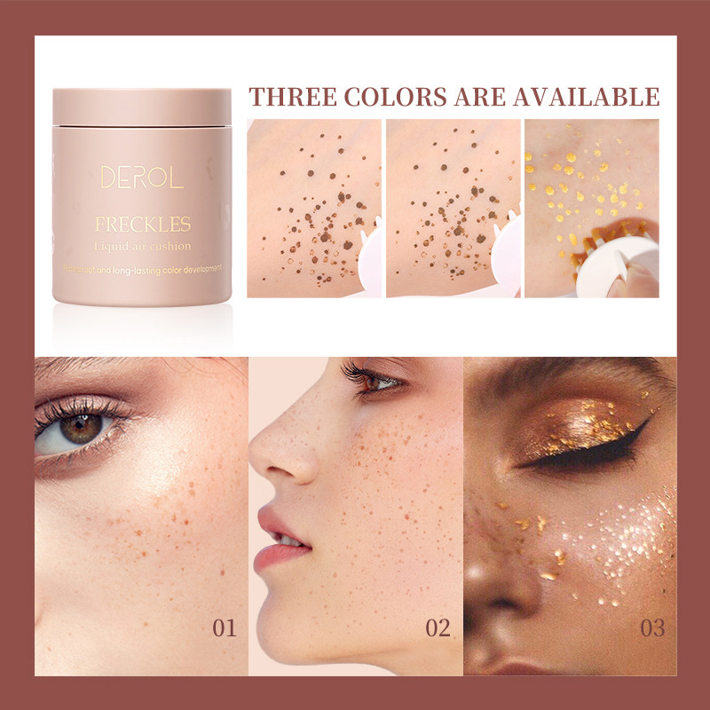Beauty Mark Makeup - Kit de Carimbo de Sardas para