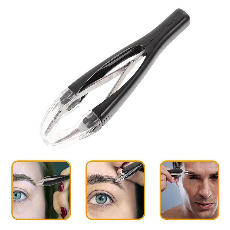 Beauty Makeup Face - Pinça de Sobrancelha Automática Retrátil para
