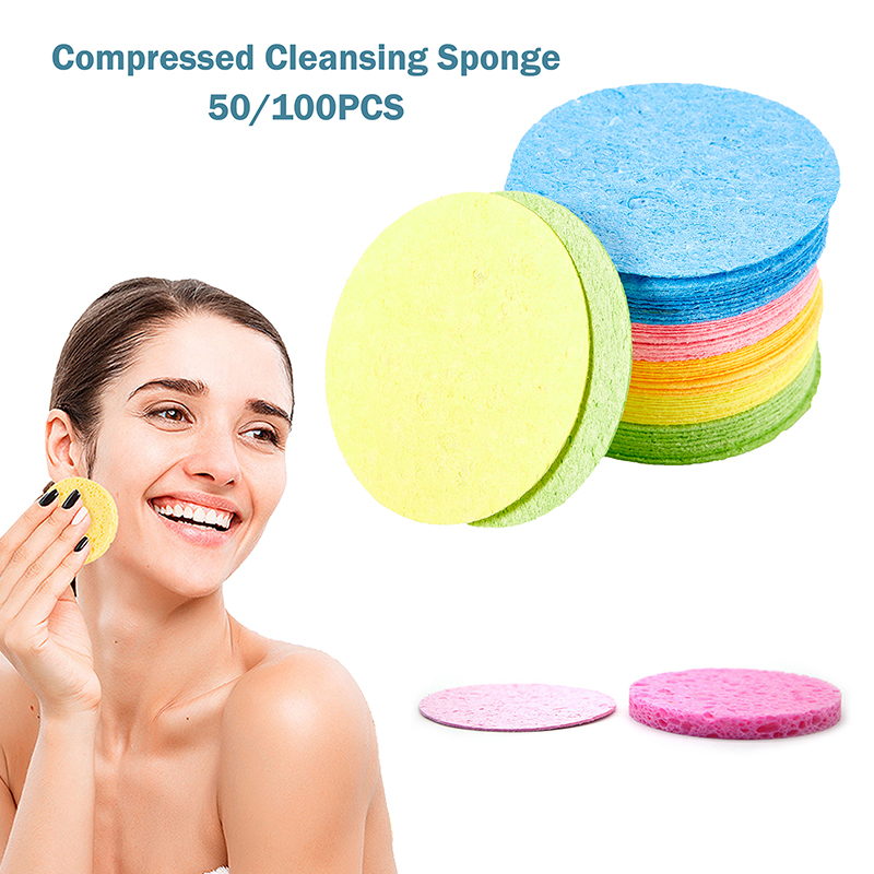 Makeup Beauty Ro - Esponja de limpeza facial de celulose