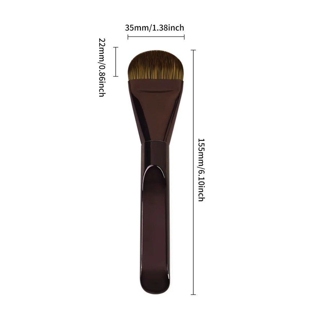 Beauty Mark Makeup - Pincel de Maquiagem Ultra-fino para Base