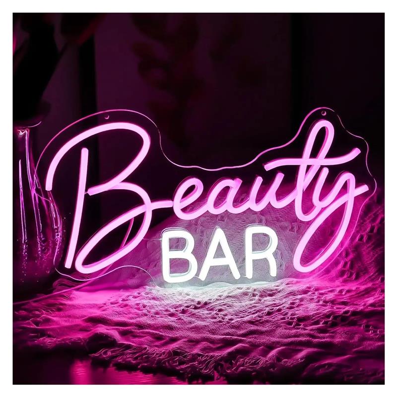 Luminária de néon para decoraç - Beauty Makeup Bar avaliação e preço