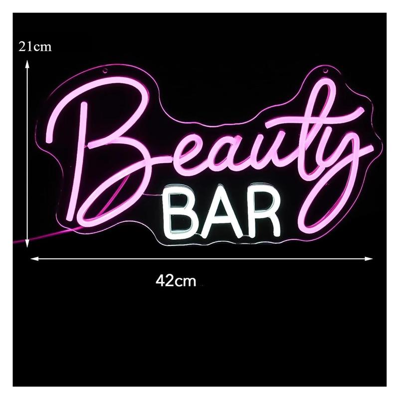 Luminária de néon para decoraç - Beauty Makeup Bar avaliação e preço