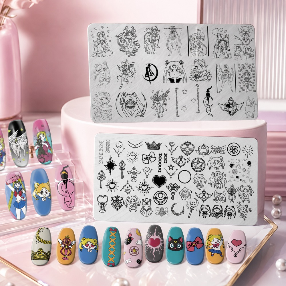 Placa de Estampagem de Unhas S - Nail Art Stamping Kit avaliação e preço