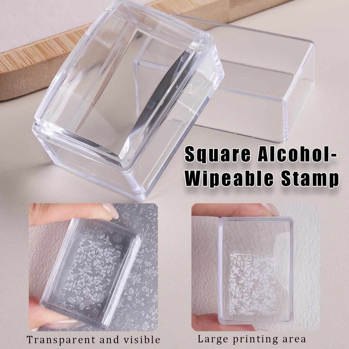 Conjunto de Carimbos de Silico - Nail Art Stamping Kit avaliação e preço