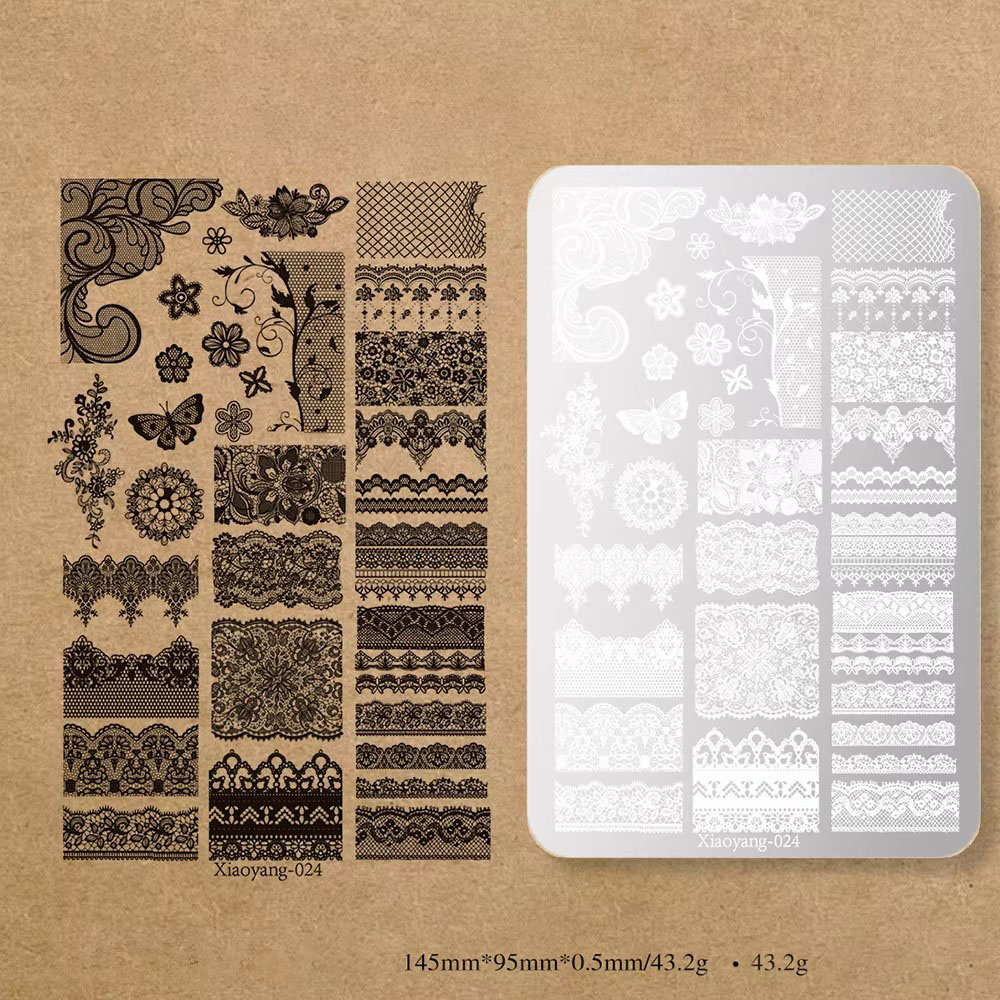 Molde de Estampagem de Unhas e - Nail Art Stamping Kit avaliação e preço