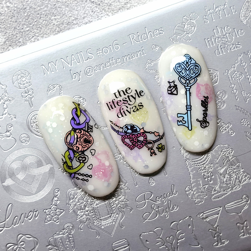 XMQ NAIL ART STAMPING PLATAS D - Nail Art Stamping Kit avaliação e preço