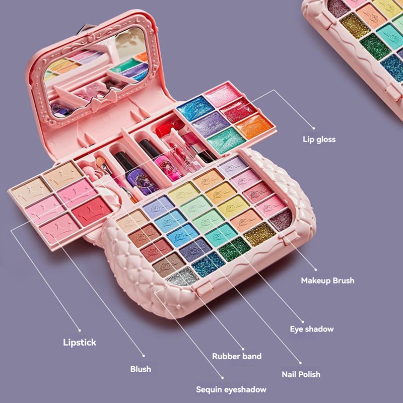 Kit de Maquiagem Infantil com  - Makeup Beauty Set avaliação e preço