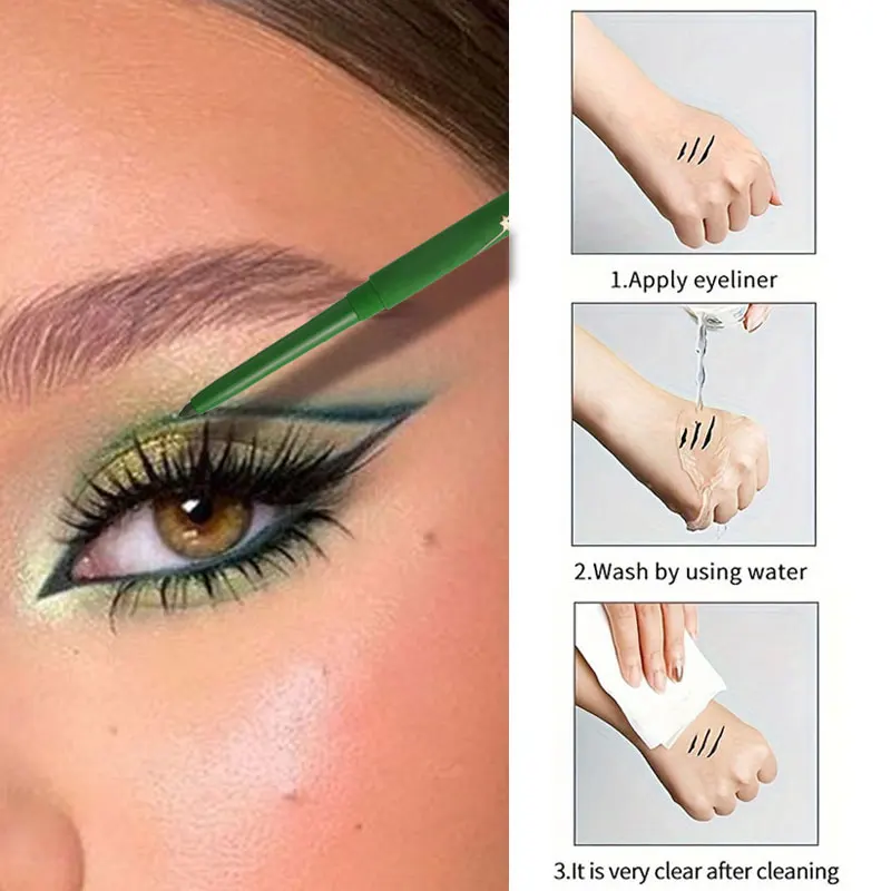 Lápis de delineador colorido e - Beauty Linasi Makeup avaliação e preço