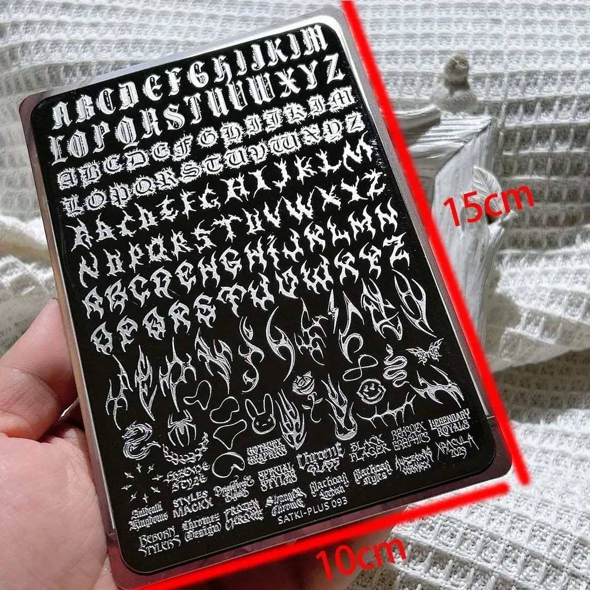 Placas de Estampagem de Unhas  - Nail Art Stamping Kit avaliação e preço
