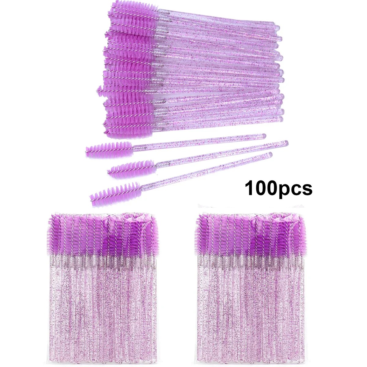 100 pçs pincéis descartáveis p - Beauty Makeup Brands avaliação e preço