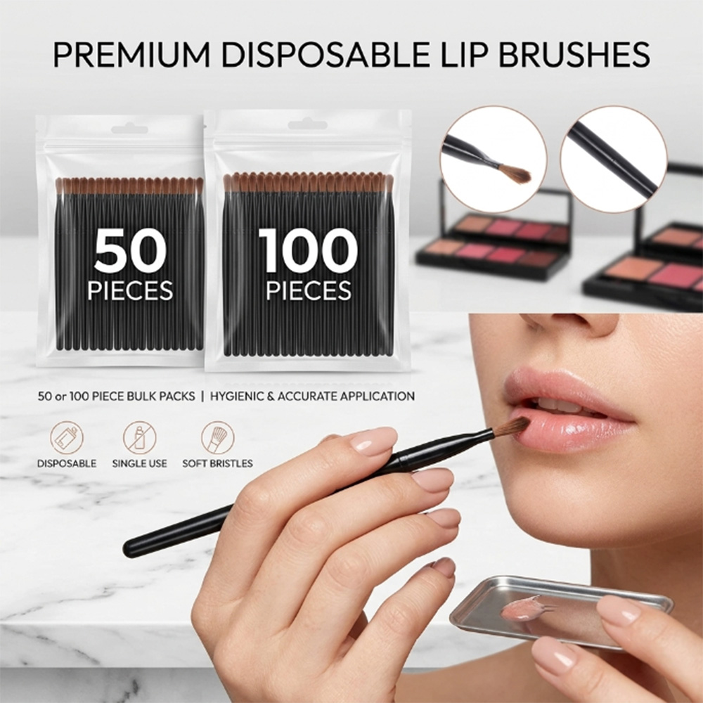 Conjunto de 50/100 Pincéis Des - Makeup Beauty Ro avaliação e preço