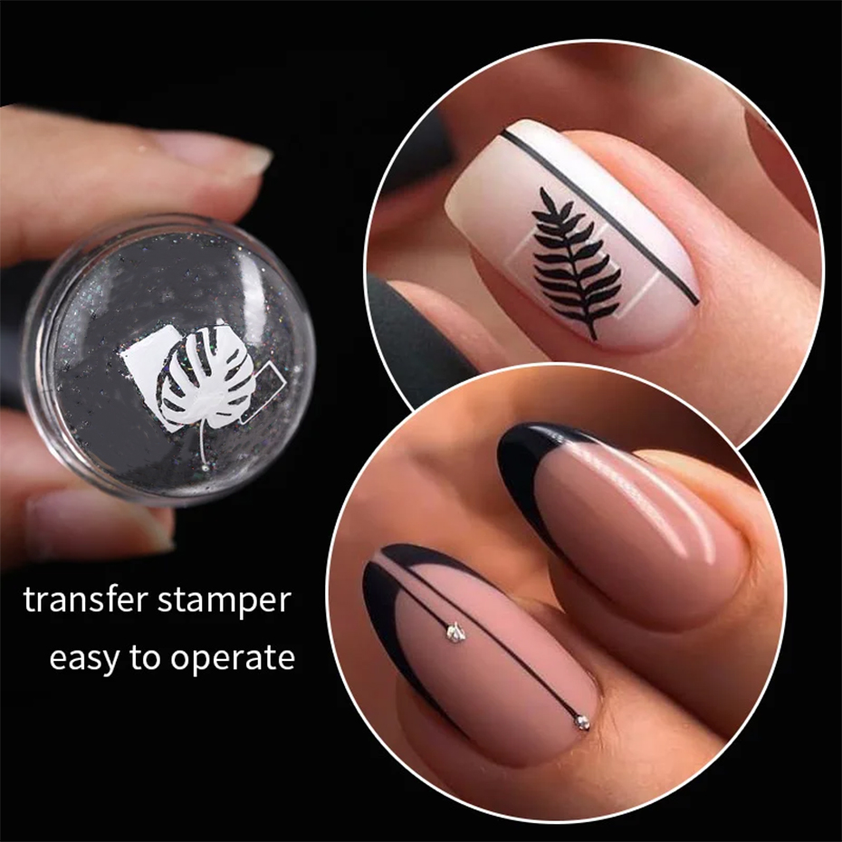 Placas de carimbo de unhas pur - Nail Art Stamping Kit avaliação e preço