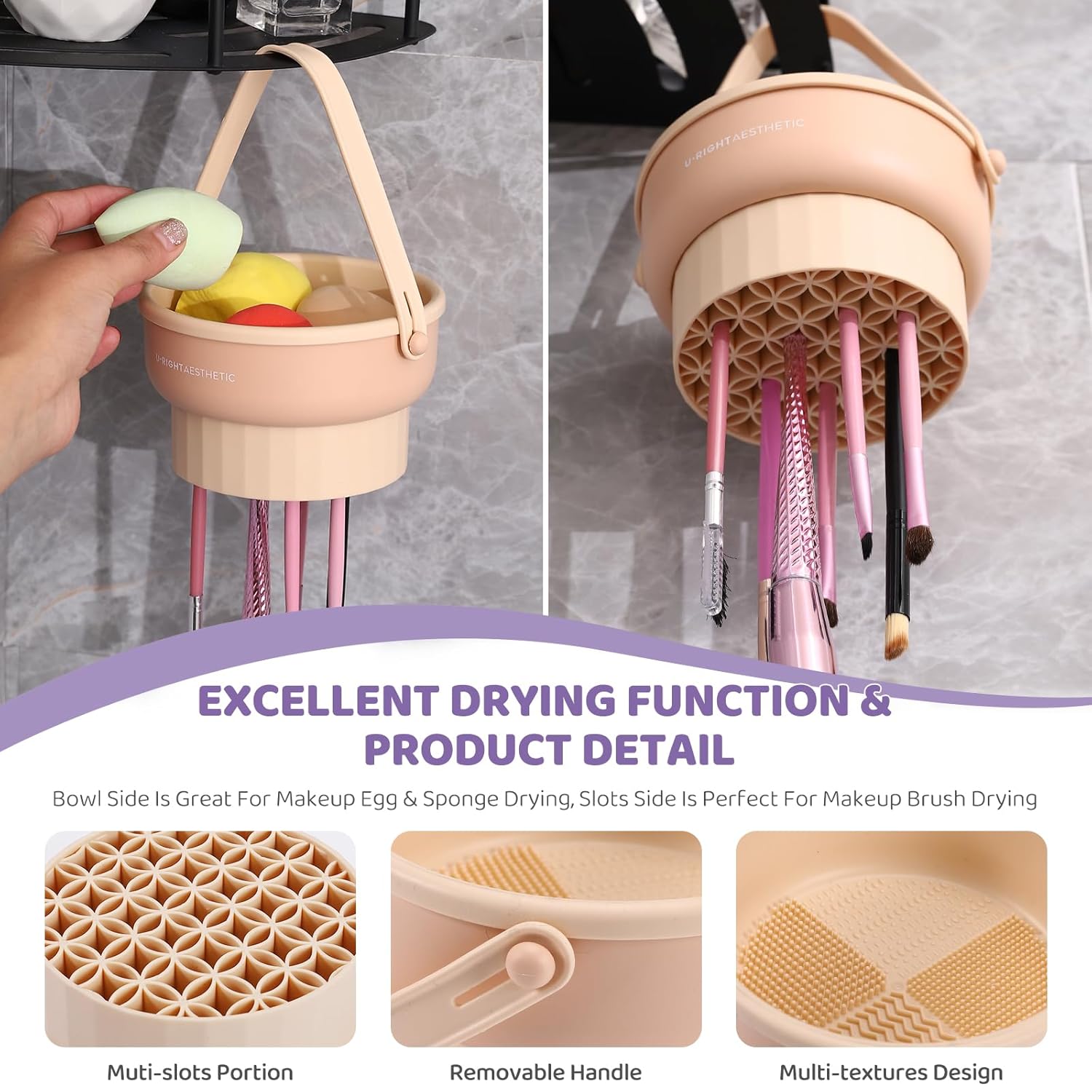 Tigela de Limpeza para Pincéis - Makeup Beauty Set avaliação e preço