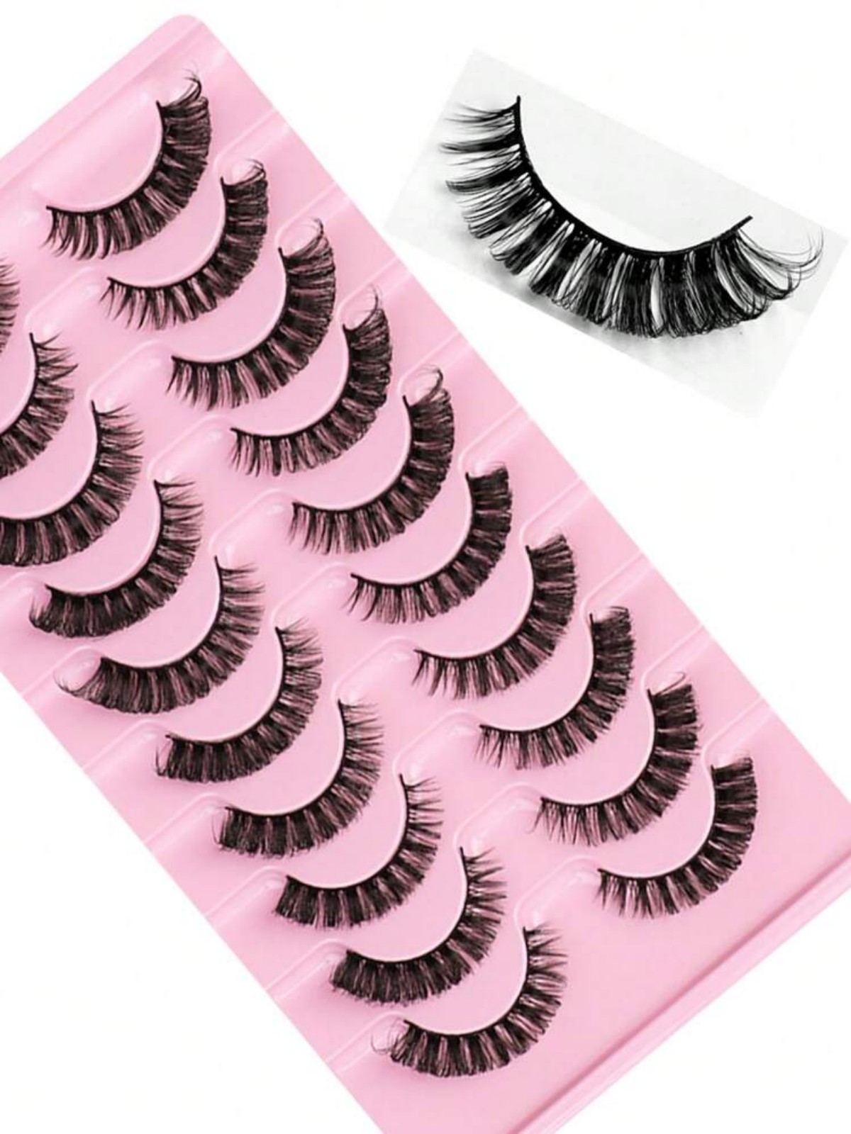 Kit de Cílios Postiços Russos  - Beauty Makeup Bar avaliação e preço