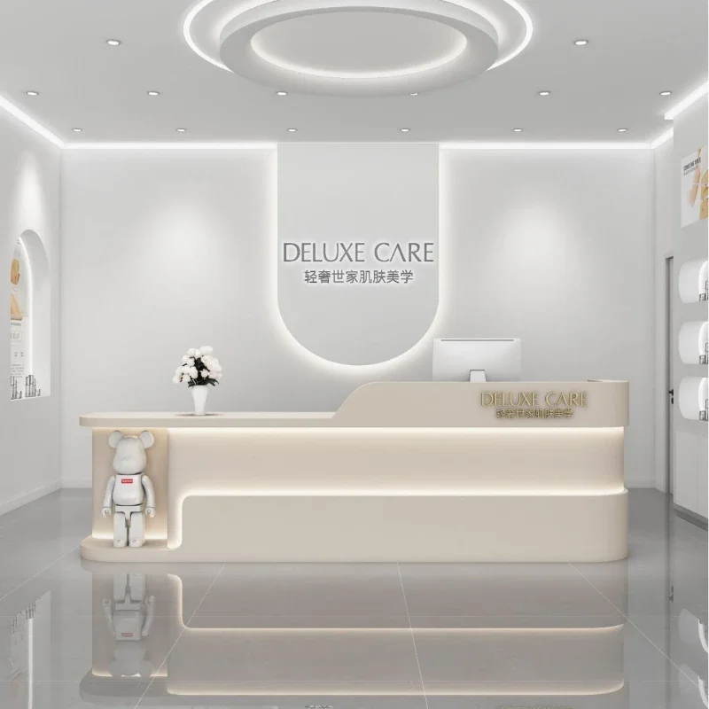 # Balcão de Recepção Moderno p - Beauty Makeup Institute avaliação e preço