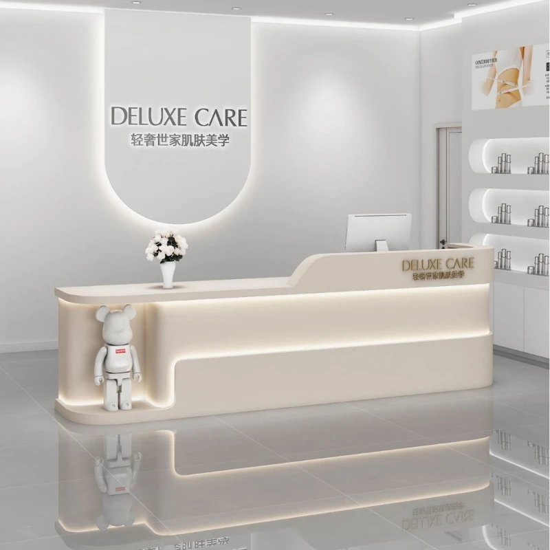 # Balcão de Recepção Moderno p - Beauty Makeup Institute avaliação e preço