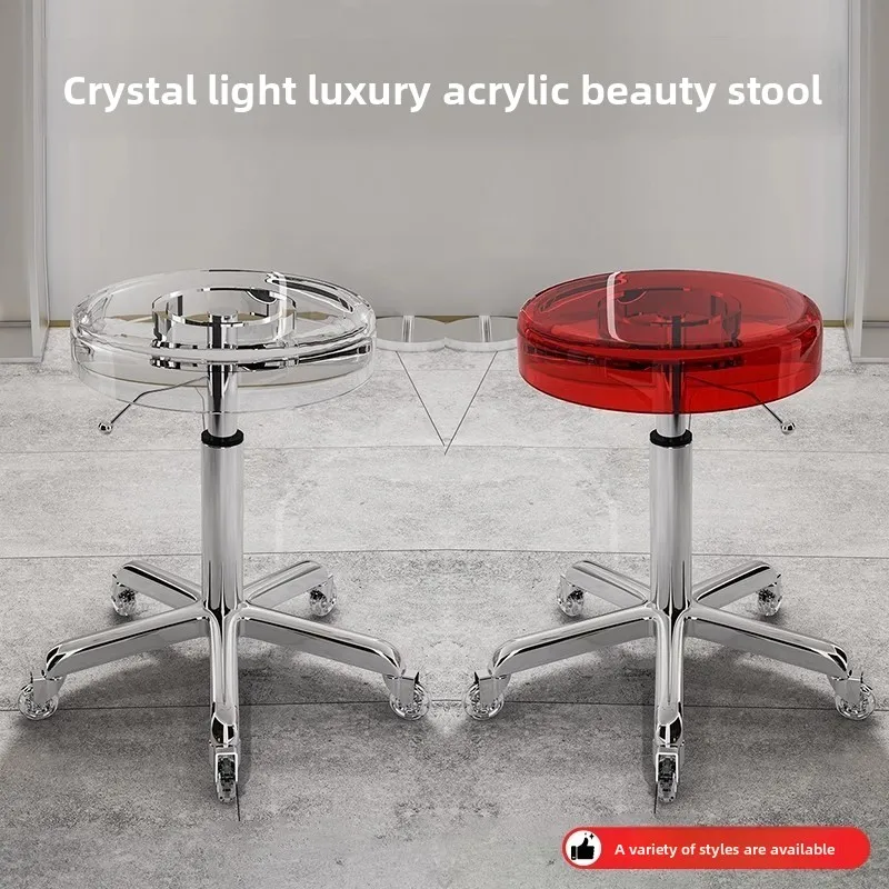 Cadeira giratória de aço inoxi - Beauty Makeup Bar avaliação e preço