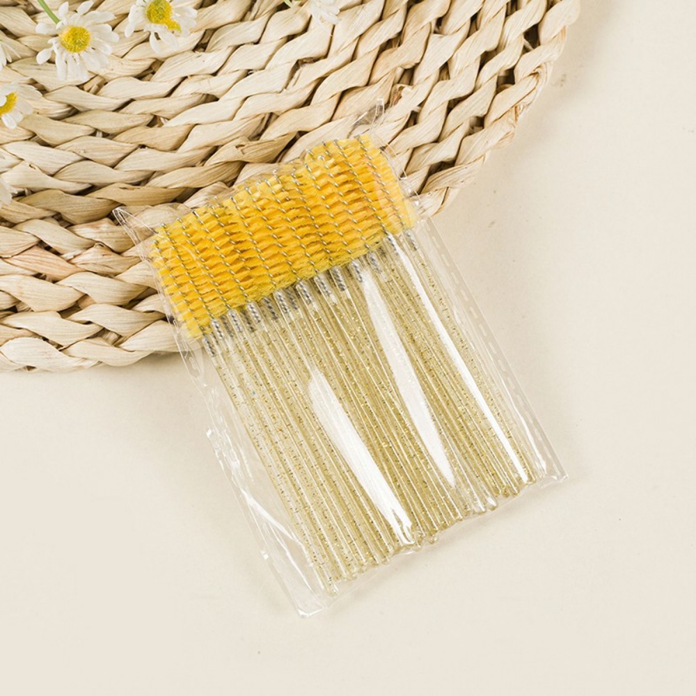 50-100 pçs escova de cílios de - Makeup Beauty Ro avaliação e preço