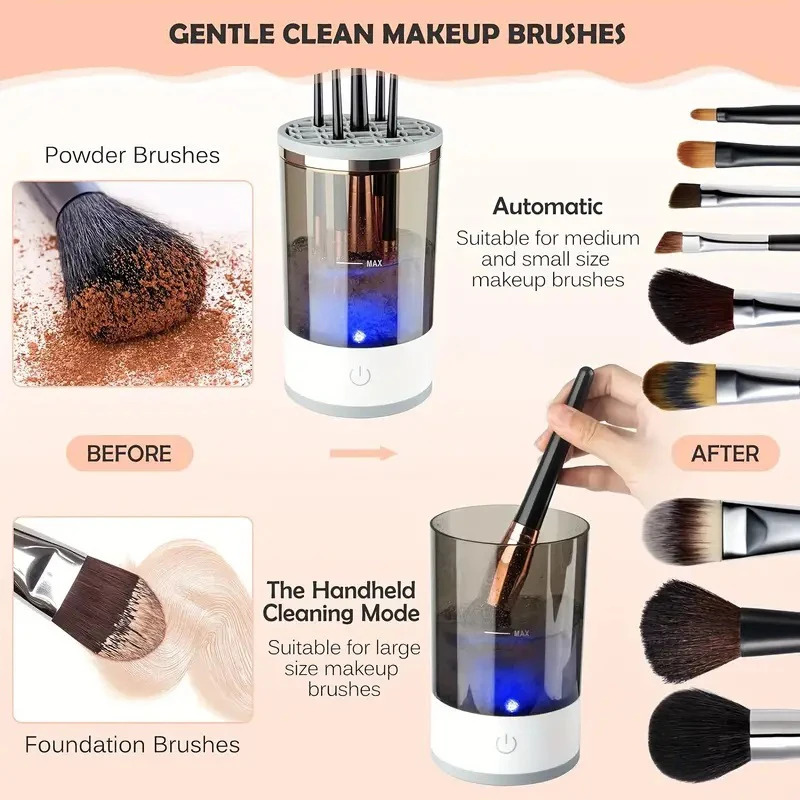 Usb plug portátil escova de ma - Beauty Makeup Brands avaliação e preço