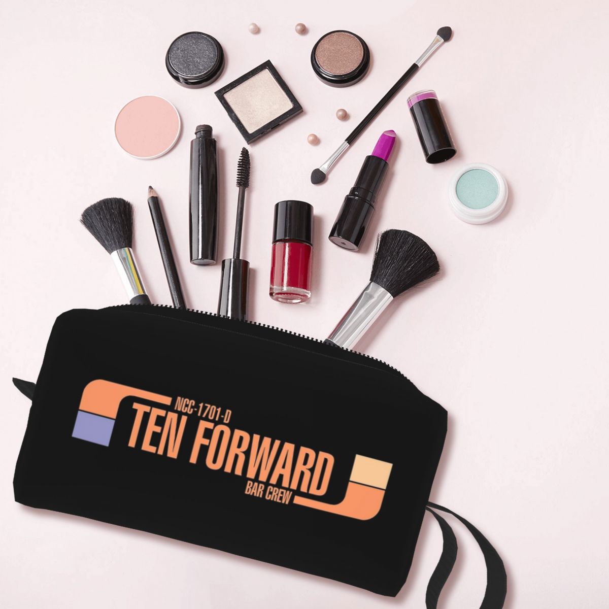 Bolsa de Maquiagem Ten Forward - Beauty Makeup Bar avaliação e preço