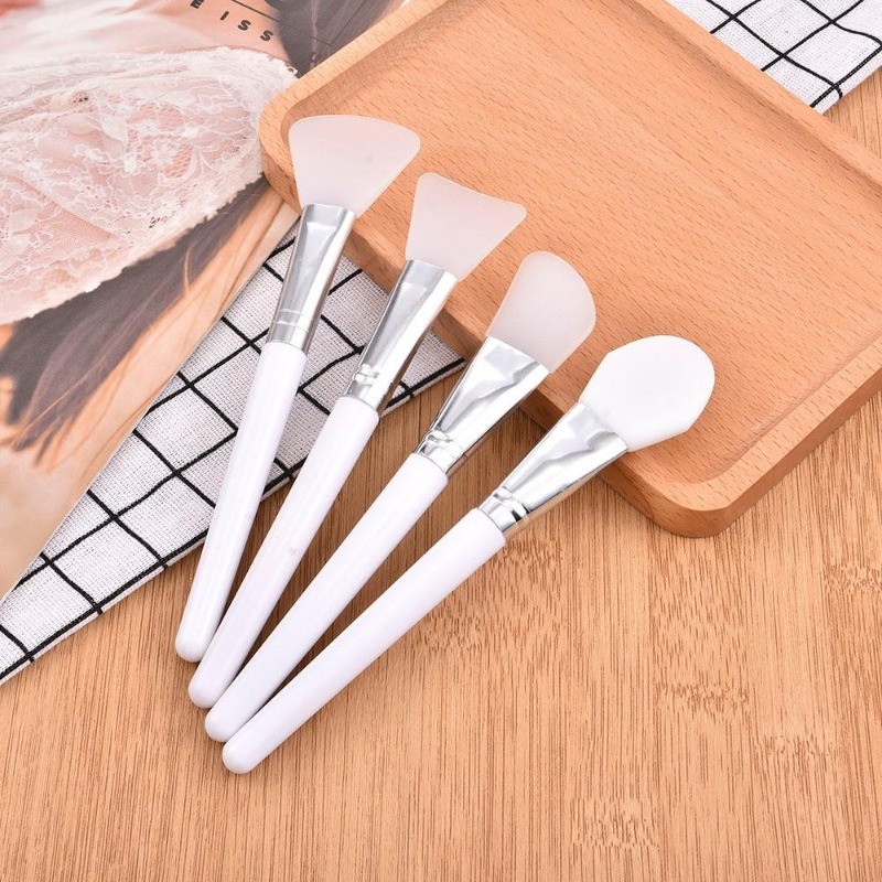 4 pçs/set branco maquiagem sil - Makeup Beauty Ro avaliação e preço