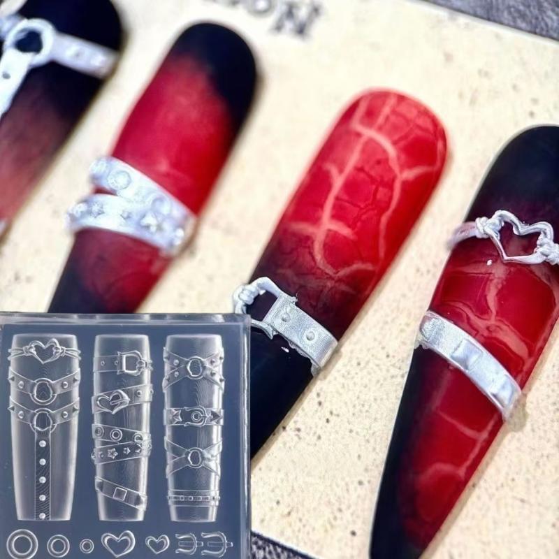 Molde de Silicone para Nail Ar - Nail Art Stamping Kit avaliação e preço
